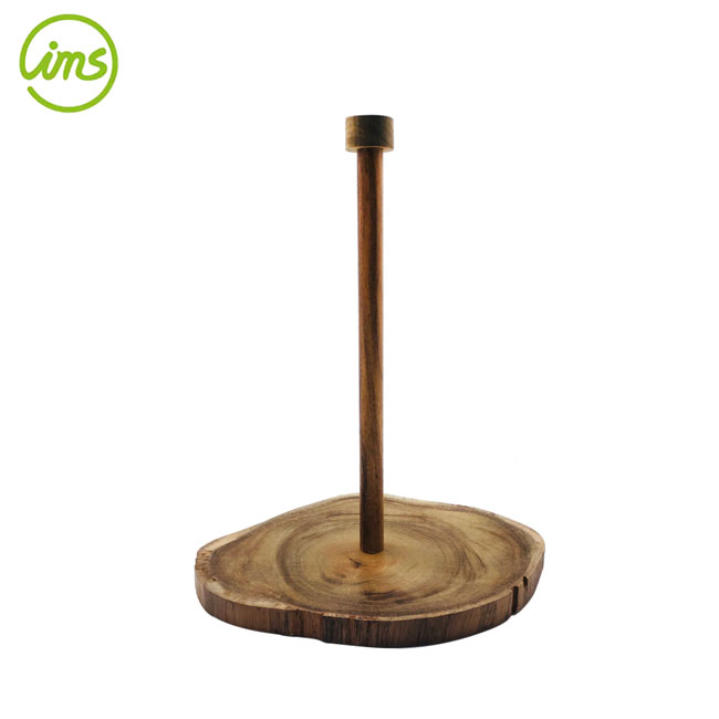 Wooden Paper Towel Holder